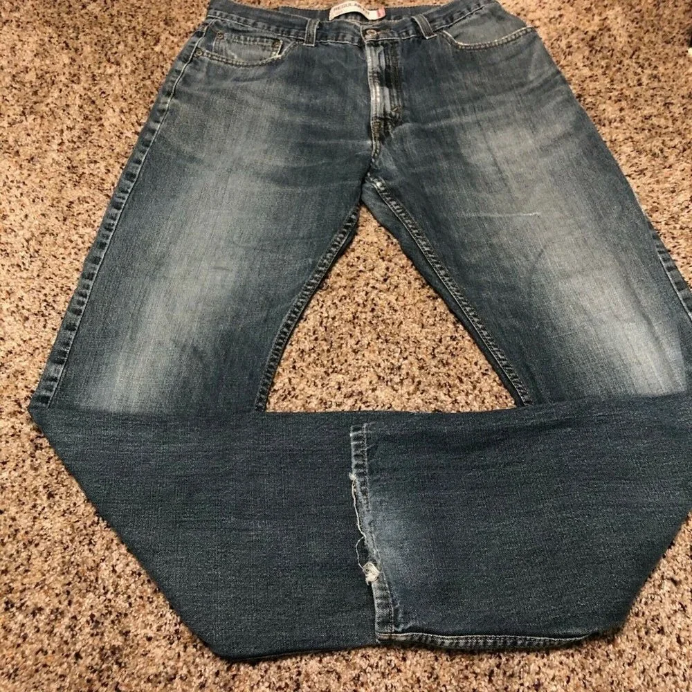 Levi's Men's 36x34 Straight Relaxed 505 Regular‎
